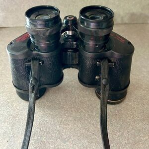 Simmons Black Compact Binoculars with Neck Strap - Travel & Outdoor Optics